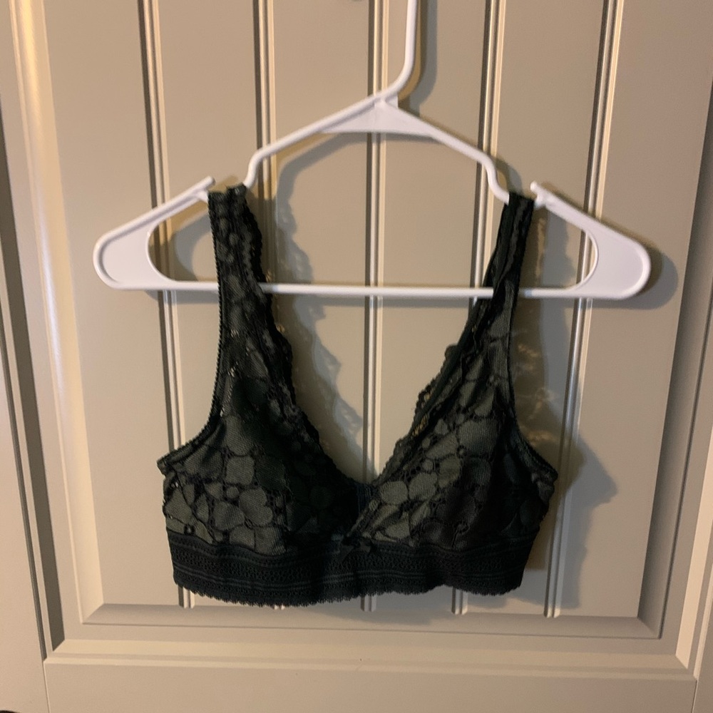 aerie grey bra-lette
